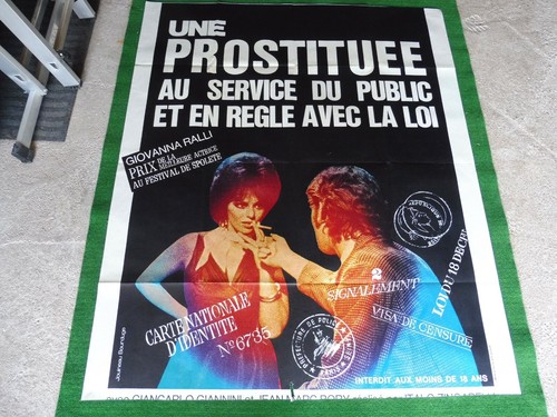 Ancienne affiche cinéma une - affiche,