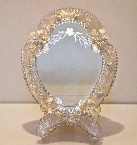 Murano miroir chevalet en - miroir,