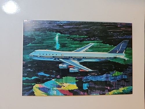 Sabena boeing 747 - sabena, airline