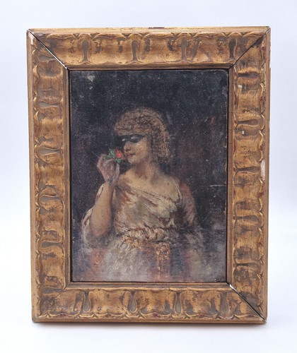Tableau ancien huile portrait - ancien,