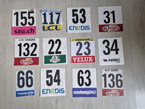 Dossard tour france - dossard,