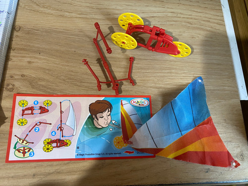 Kinder char voile son bpz - kinder,