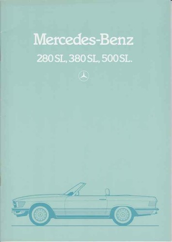 Catalogue brochure mercedes - brochure,