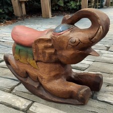 Éléphant Bascule Indien 1960