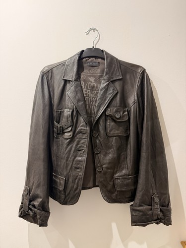 Ikks veste femme - veste, cuir
