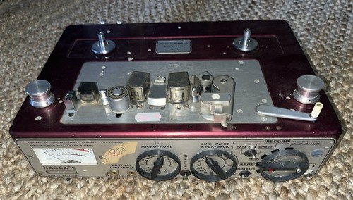 Nagra magnetophone a - nagra, bande