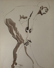 Très Beau Dessin Nu Masculin