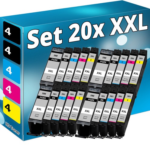 20x xxl cartouches encre - cartouches, d'encre