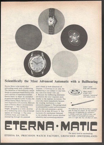 Eterna matic collection montre - collection,