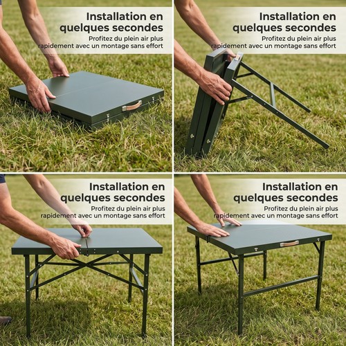 Table pliable extérieur - table, d'extérieur