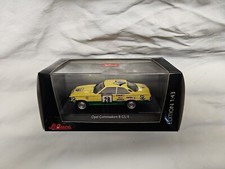 1/43 SCHUCO OPEL COMMODORE B GS/E RALLY TOUR DE CORSE 1974 BP