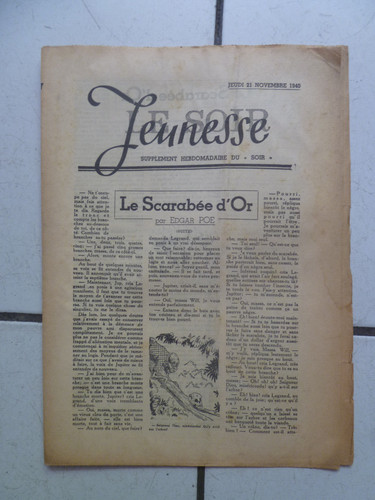 Tintin soir jeunesse - jeunesse, /
