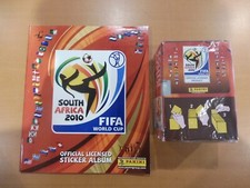 RARE PANINI ALBUM WORLD CUP SOUTH AFRICA 2010 EMPTY + 1 BOX 100 PACK NEW