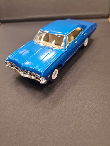 1967 chevrolet impala bleu - impala,