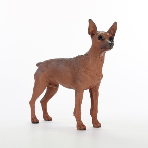Mini pinscher figurine main - mini,