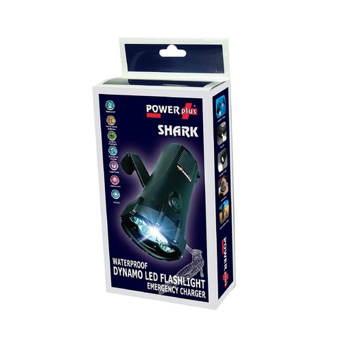 Lampe torche dynamo étanche