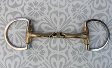 HERM SPRENGER Dynamic RS Sensogan Eggbutt Dee Snaffle Double Joint 5