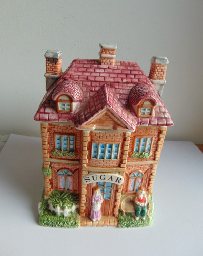 Boîte sucre vintage en - boîte, à