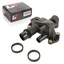 Thermostat Housing Coolant 4H2Q8592BF Thermostat for Jaguar S-Type X200 2.7 D