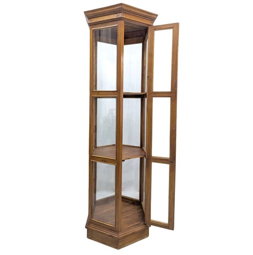 Vitrine héxagonale magasin - héxagonale, de