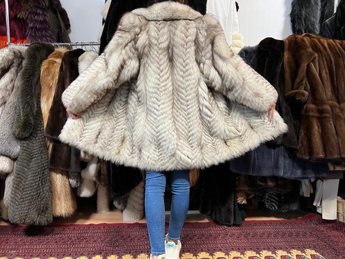 Manteau renard blaufuchs - manteau,