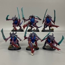 6 Tyranid Warriors Warhammer 40K 40,000 Brood Synapse Équipe Ruche Flotte