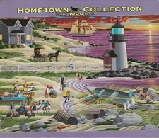 Heronim 2004 Hometown Jigsaw Puzzle New England Clam Bake