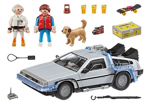 Playmobil officiel delorean - officiel,