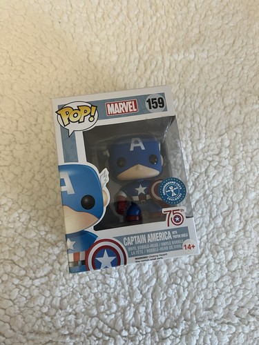 Funko pop marvel captain - marvel,