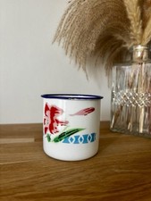 Vintage Tasse En Métal