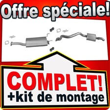 D'échappement pour SSANGYONG REXTON 2.7 Xdi dés 2004 - 163CH Silencieux