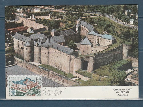 Carte 1er jour chateau fort - 1er,