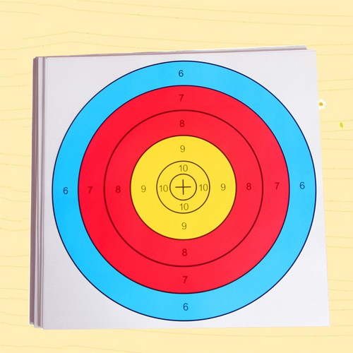 Archery paper target semi - archery, ring