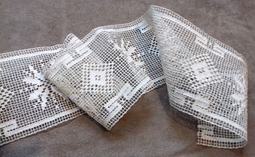 Dentelle aux fuseaux frise - aux,