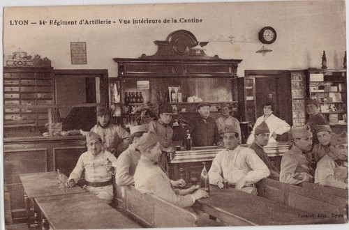 Cpa lyon militaire - 69,