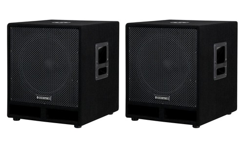 Paires subwoofer caisson - caisson, de