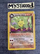 Carte Pokemon Colossinge Obscur 43/82 Edition 1 Team Rocket Wizards Français Occ