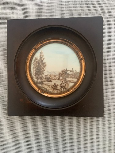 Peinture miniature ancienne - miniature,