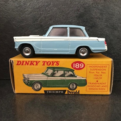 Dinky toys triumph herald - toys, gb.