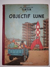 HERGE TINTIN "OBJECTIF LUNE"