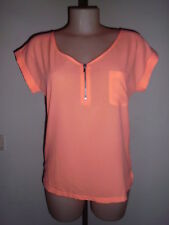 BLOUSE FEMME JBC ROSE FLUO
