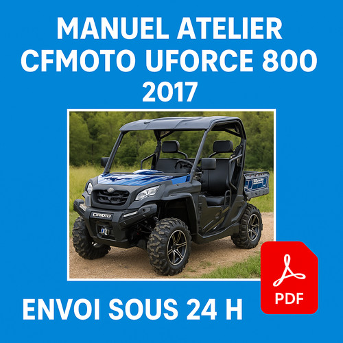 Manuel atelier cfmoto uforce - manuel,