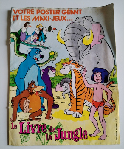 Ancien poster livre - le, la