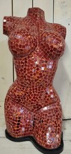 Lampe buste femme mosaique 50cm