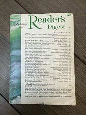 Reader's Digest January 1965 Curse of Oak Island Pirate Treasure