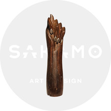 Main de Figa ancienne en bois