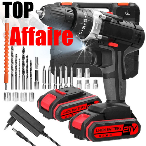 Perceuse visseuse sans fil 21v - perceuse-visseuse,
