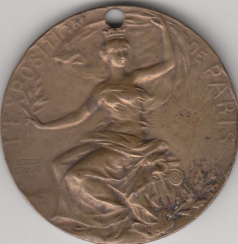 France médaille exposition - médaille, de