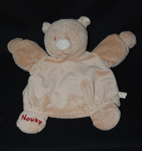 Doudou plat marionnette - 🐻,