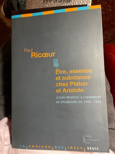 Paul ricoeur être - ricoeur, essence